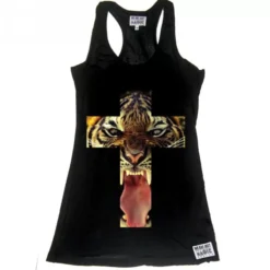 Animal Cross - Débardeur Femme Tiger Angry