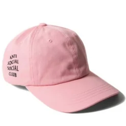 ANTI SOCIAL CLUB - CASQUETTE DAD HAT CAP LIGHT PINK