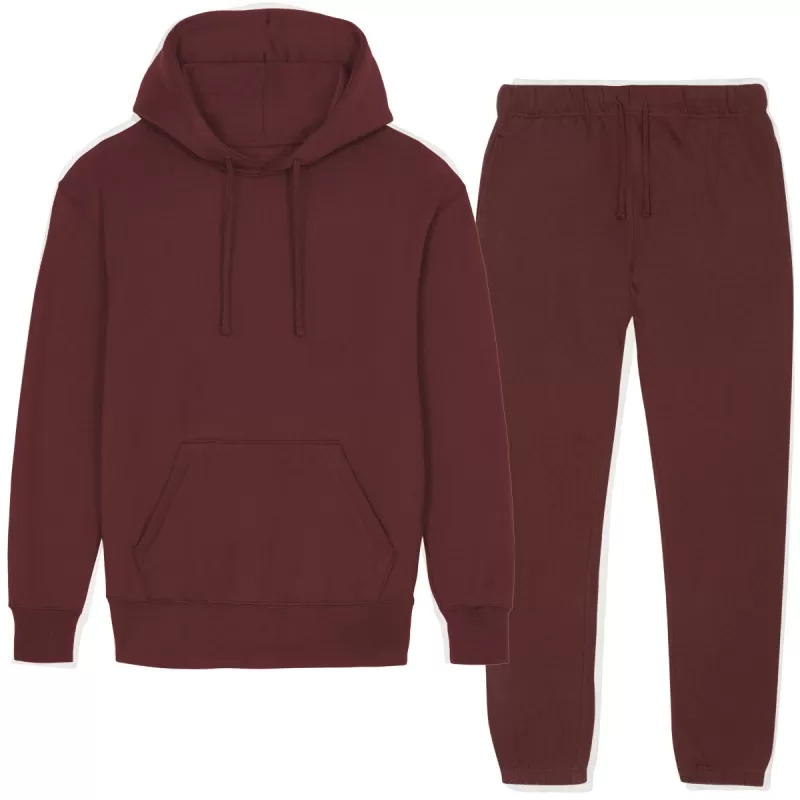 Blank - Ensemble De Survêtement Marron Coton 3 Blank - Ensemble De Survêtement Marron Coton