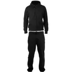 BASIC - SURVETEMENT JOGGING NOIR SWEAT ZIPPE