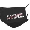 MASQUE TISSU LAVABLE MANGA JAPONAIS L'ATTAQUE DES TITANS -MAGIC CUSTOM berserk masque tissu lavable manga japonais