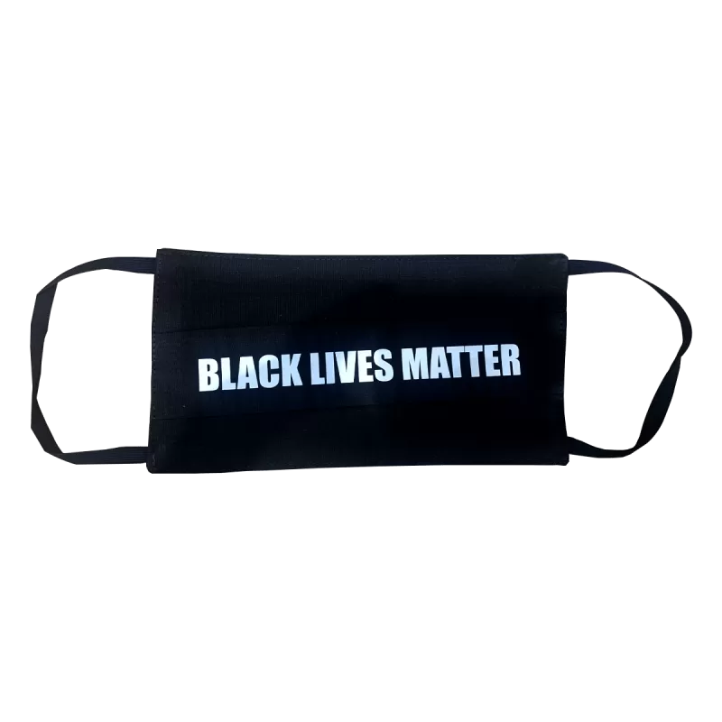 BLACK LIVES MATTER - MASQUE TISSU LAVABLE 4 BLACK LIVES MATTER - MASQUE TISSU LAVABLE – Image 2