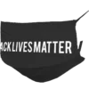 BLACK LIVES MATTER - MASQUE TISSU LAVABLE -MAGIC CUSTOM black lives matter masque barriere covid 19 noir