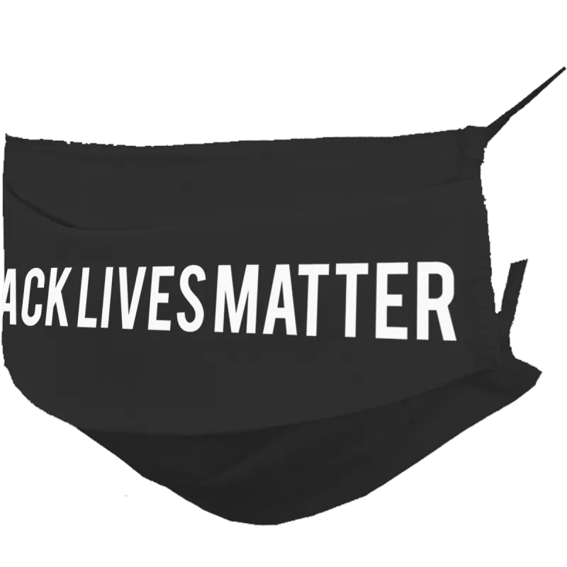 BLACK LIVES MATTER - MASQUE TISSU LAVABLE 3 BLACK LIVES MATTER - MASQUE TISSU LAVABLE