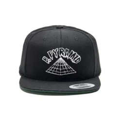 Black Pyramid - Casquette Snapback Noire