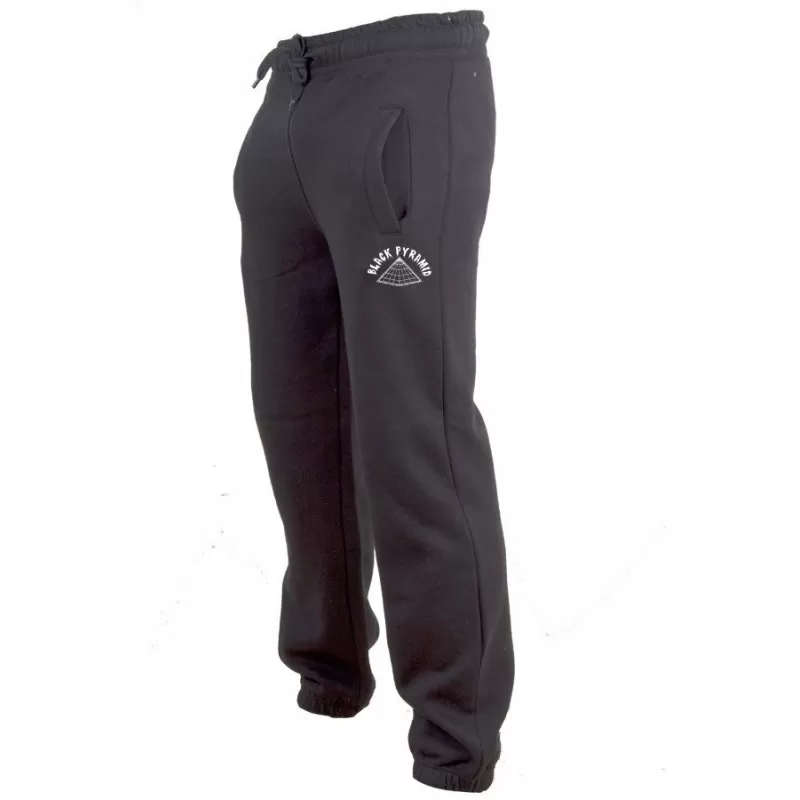 BLACK PYRAMID - SURVETEMENT JOGGING COTON NOIR 7 BLACK PYRAMID - SURVETEMENT JOGGING COTON NOIR – Image 5