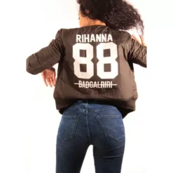 BLOUSON BOMBER FEMME KAKI RIHANNA