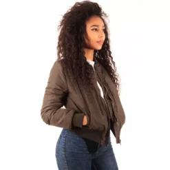 BLOUSON BOMBER FEMME KAKI VOGUE -MAGIC CUSTOM blouson bomber femme kaki vogue 3