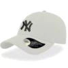 Casquette Baseball NY Blanc Logo Noir -MAGIC CUSTOM casquette baseball ny blanc logo noir
