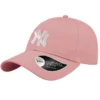 Casquette Baseball NY Light Pink Logo Blanc