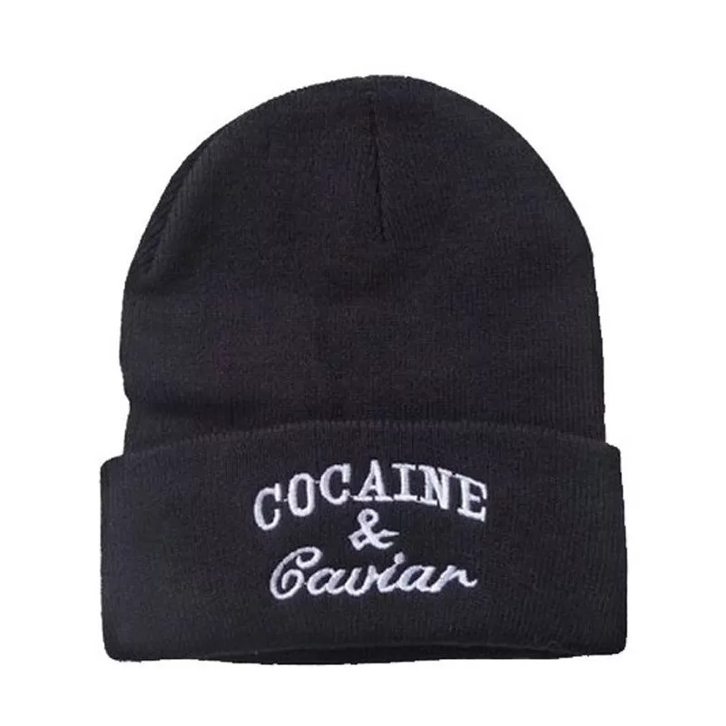 COCAINE AND CAVIAR - BONNET NOIR 3 COCAINE AND CAVIAR - BONNET NOIR