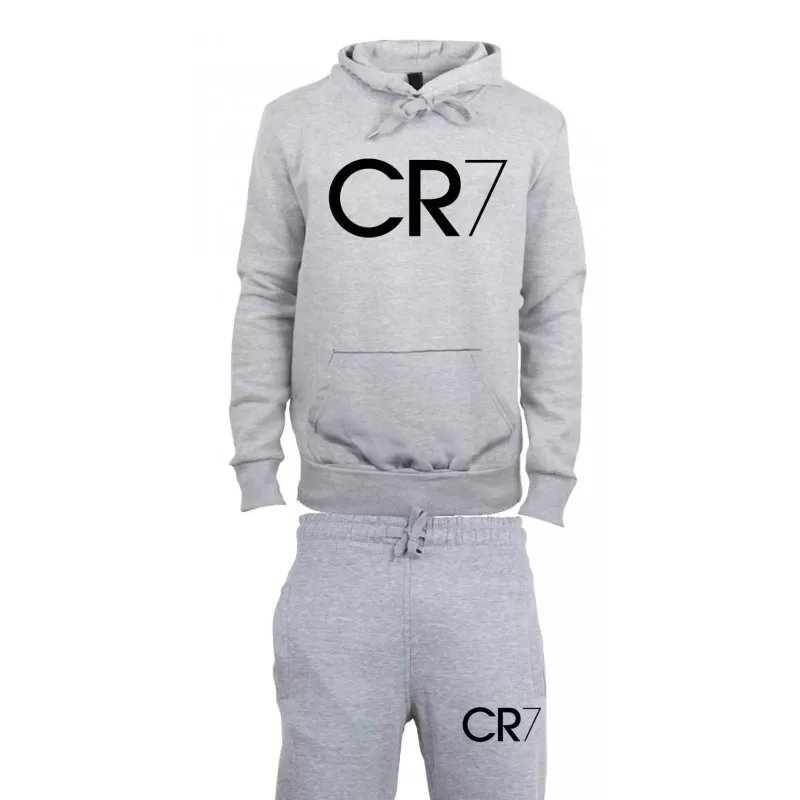 CR7 - SURVETEMENT COTON GRIS RONALDO 4 CR7 - SURVETEMENT COTON GRIS RONALDO – Image 2