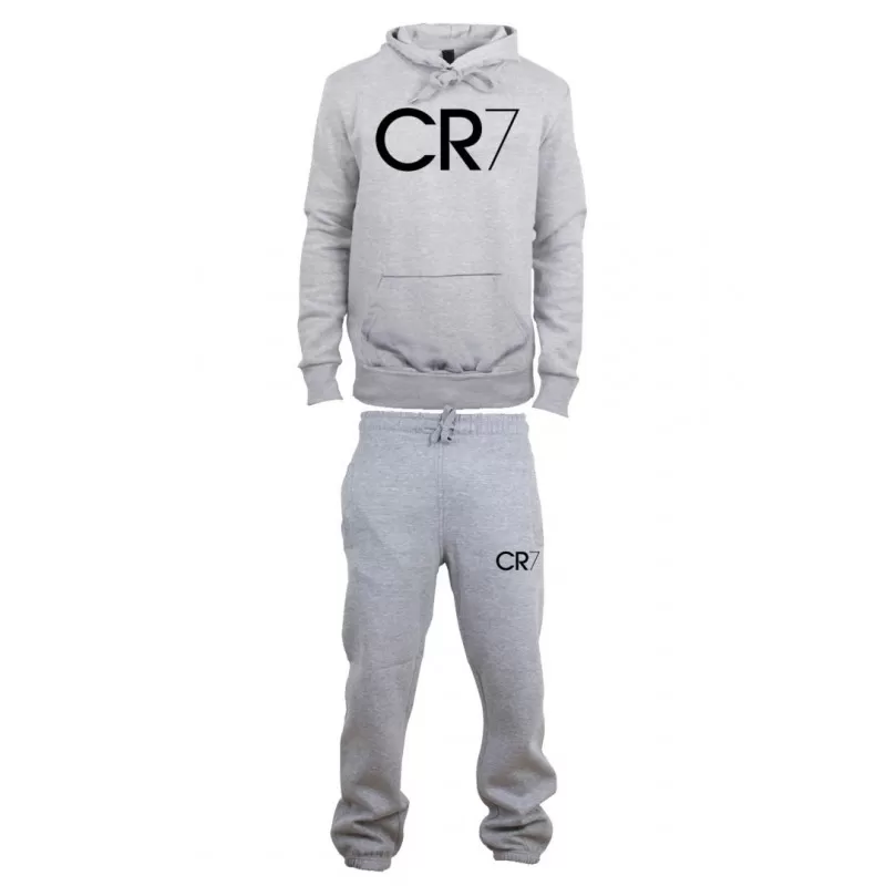 CR7 - SURVETEMENT COTON GRIS RONALDO 3 CR7 - SURVETEMENT COTON GRIS RONALDO