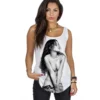 Debardeur Femme RIhanna Esquire Blanc -MAGIC CUSTOM debardeur femme rihanna esquire blanc