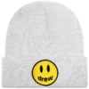 DREW HOUSE - BONNET BLANC MASCOT - JUSTIN BIEBER 1 DREW HOUSE - BONNET BLANC MASCOT - JUSTIN BIEBER -MAGIC CUSTOM drew house bonnet blanc mascot justin bieber