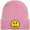 DREW HOUSE - BONNET LIGHT PINK MASCOT - JUSTIN BIEBER -MAGIC CUSTOM drew house bonnet light pink mascot justin bieber