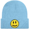 DREW HOUSE - BONNET SKY BLUE MASCOT - JUSTIN BIEBER 1 DREW HOUSE - BONNET SKY BLUE MASCOT - JUSTIN BIEBER -MAGIC CUSTOM drew house bonnet sky blue mascot justin bieber