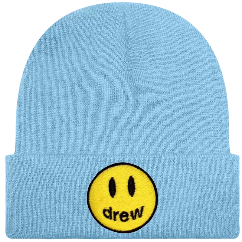 DREW HOUSE - BONNET SKY BLUE MASCOT - JUSTIN BIEBER 3 DREW HOUSE - BONNET SKY BLUE MASCOT - JUSTIN BIEBER