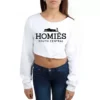 Homies - Sweat Crop Top Femme -MAGIC CUSTOM homies sweat crop top femme