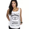 JACK DANIEL'S - DEBARDEUR FEMME ORIGINAL LOGO -MAGIC CUSTOM jack daniel s debardeur femme original logo