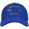 JESUS IS KING - CASQUETTE SNAPBACK BLEU ROI 1 JESUS IS KING - CASQUETTE SNAPBACK BLEU ROI -MAGIC CUSTOM jesus is king casquette snapback bleu roi