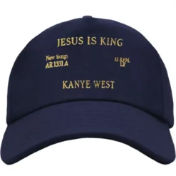JESUS KING MERCH - CASQUETTE SNAPBACK NAVY