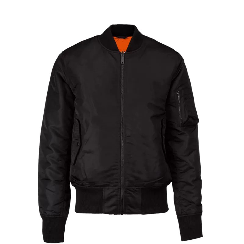 JOHNNY HALLIDAY - BLOUSON BOMBER NOIR SMET 4 JOHNNY HALLIDAY - BLOUSON BOMBER NOIR SMET – Image 2
