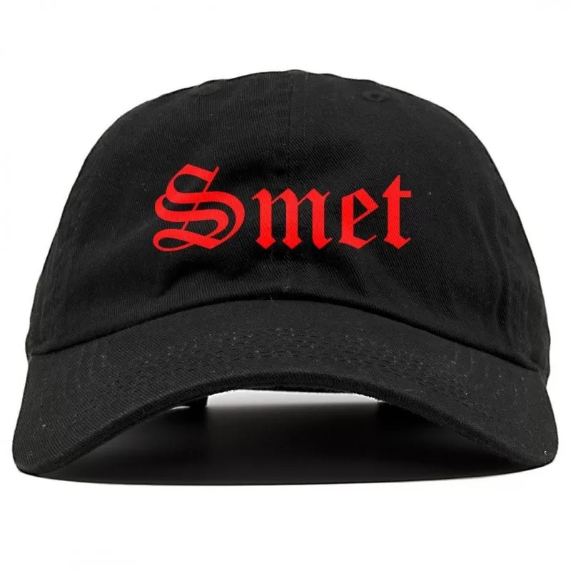 JOHNNY HALLIDAY - CASQUETTE DAD CAP SMET RED 3 JOHNNY HALLIDAY - CASQUETTE DAD CAP SMET RED