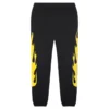 KYLIE JENNER - PANTALON JOGGING FLAME 1 KYLIE JENNER - PANTALON JOGGING FLAME -MAGIC CUSTOM kylie jenner bas de jogging flame
