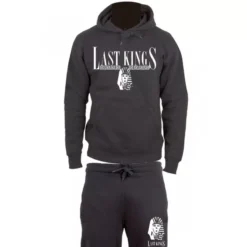 LAST KINGS - ENSEMBLE JOGGING COTON NOIR