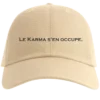 LE KARMA S'EN OCCUPE - CASQUETTE DAD CAP STONE 2 LE KARMA S'EN OCCUPE - CASQUETTE DAD CAP STONE -MAGIC CUSTOM le karma s en occupe casquette dad cap stone
