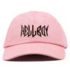 LIL PEEP - CASQUETTE DAD CAP LIGHT PINK HELLBOY
