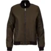 MAGIC CUSTOM - BLOUSON BOMBER FEMME KHAKI -MAGIC CUSTOM magic custom blouson bomber femme khaki