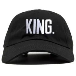 MAGIC CUSTOM - CASQUETTE DAD CAP NOIRE KING