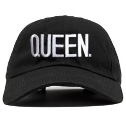 MAGIC CUSTOM - CASQUETTE DAD CAP NOIRE QUEEN
