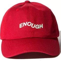 MAGIC CUSTOM - CASQUETTE DAD CAP RED ENOUGH