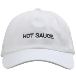 MAGIC CUSTOM - CASQUETTE DAD CAP WHITE HOT SAUCE