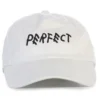 MAGIC CUSTOM - CASQUETTE DAD CAP WHITE PERFECT -MAGIC CUSTOM magic custom casquette dad cap white perfect