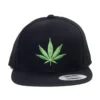 Magic Custom -Casquette Snapback Feuille Cannabis -MAGIC CUSTOM magic custom casquette snapback feuille cannabis