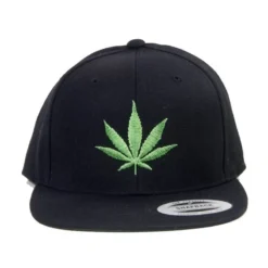 Magic Custom -Casquette Snapback Feuille Cannabis