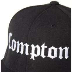 MAGIC CUSTOM - CASQUETTE SNAPBACK NOIR COMPTON -MAGIC CUSTOM magic custom casquette snapback noir compton 2