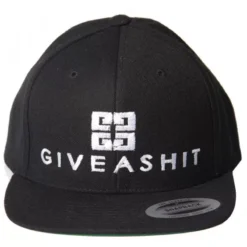 Magic Custom - Casquette Snapback Noire Giveashit -MAGIC CUSTOM magic custom casquette snapback noire giveashit 2