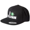 Magic Custom - Casquette Snapback Noire I Love Kush -MAGIC CUSTOM magic custom casquette snapback noire i love kush