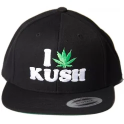 Magic Custom - Casquette Snapback Noire I Love Kush -MAGIC CUSTOM magic custom casquette snapback noire i love kush 2