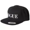 Magic Custom - Casquette Snapback Noire Vogue