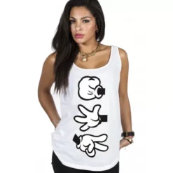 Magic Custom - Débardeur Femme Pierre Feuille Ciseaux -MAGIC CUSTOM magic custom debardeur femme pierre feuille ciseaux 2