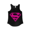 Magic Custom - Débardeur Femme Superman Rose