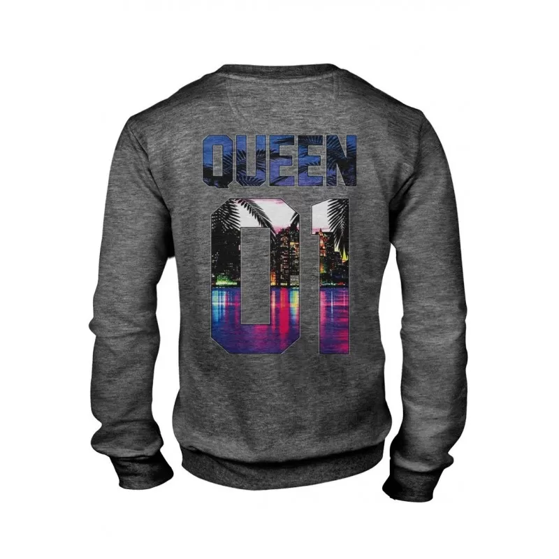 MAGIC CUSTOM - SWEAT COL ROND QUEEN 01 MIAMI 5 MAGIC CUSTOM - SWEAT COL ROND QUEEN 01 MIAMI – Image 3
