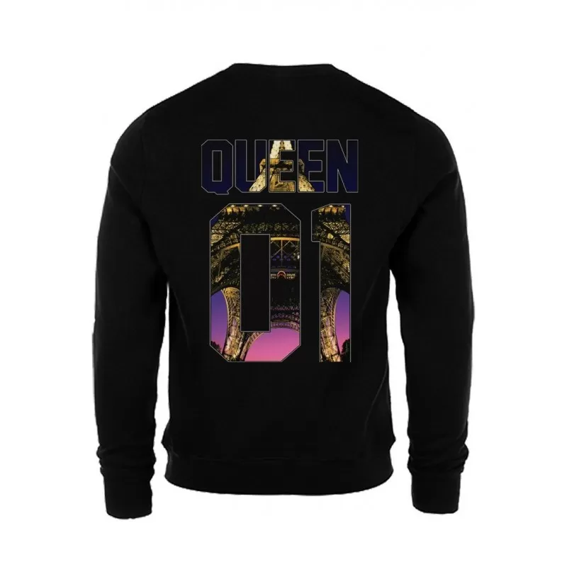 MAGIC CUSTOM - SWEAT COL ROND QUEEN 01 PARIS 4 MAGIC CUSTOM - SWEAT COL ROND QUEEN 01 PARIS – Image 2