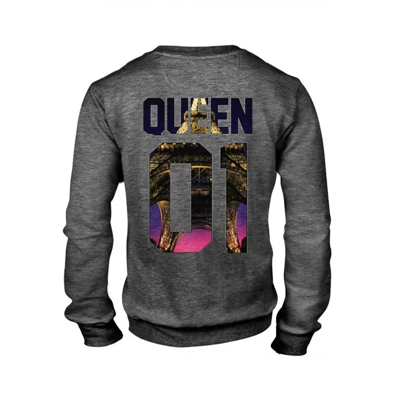 MAGIC CUSTOM - SWEAT COL ROND QUEEN 01 PARIS 5 MAGIC CUSTOM - SWEAT COL ROND QUEEN 01 PARIS – Image 3